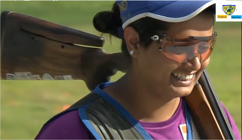 Shreyasi Singh wins gold in women's double trap event at Gold Coast CWG