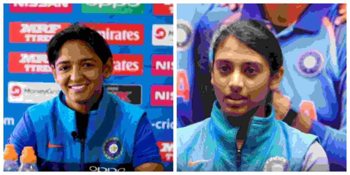 Smriti, Harman to lead the two teams in the one-off women's T20 challenge