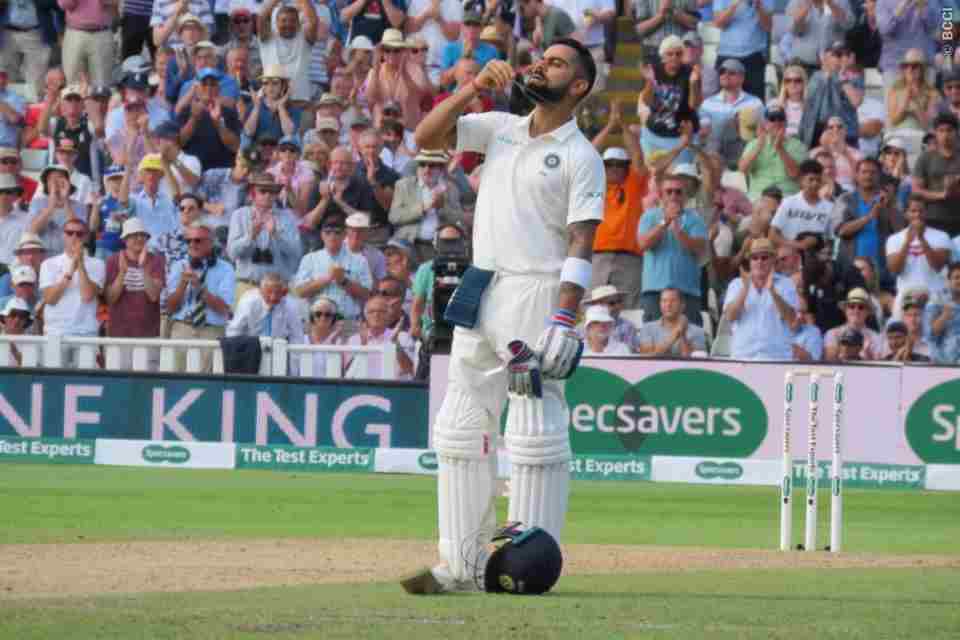 Virat Kohli rates his maiden test hundred in England- Digitalsporty