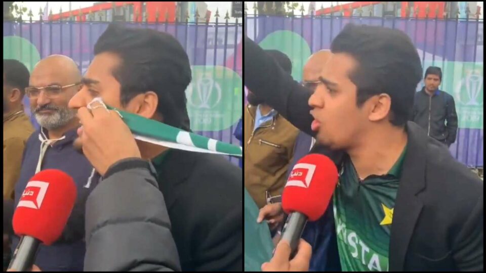 Angry Pakistani fan blames burger and pizza for defeat to India in World Cup