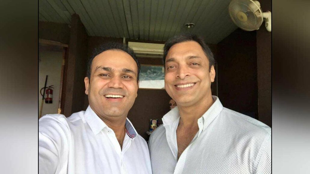 Shoaib Akhtar and Virender Sehwag predicts the winner of India vs Pakistan clash in World Cup