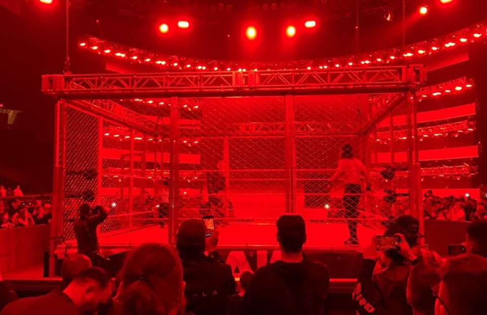 Watch: Seth Rollins and The Fiend wrestled in a steel cage match after RAW went off TV