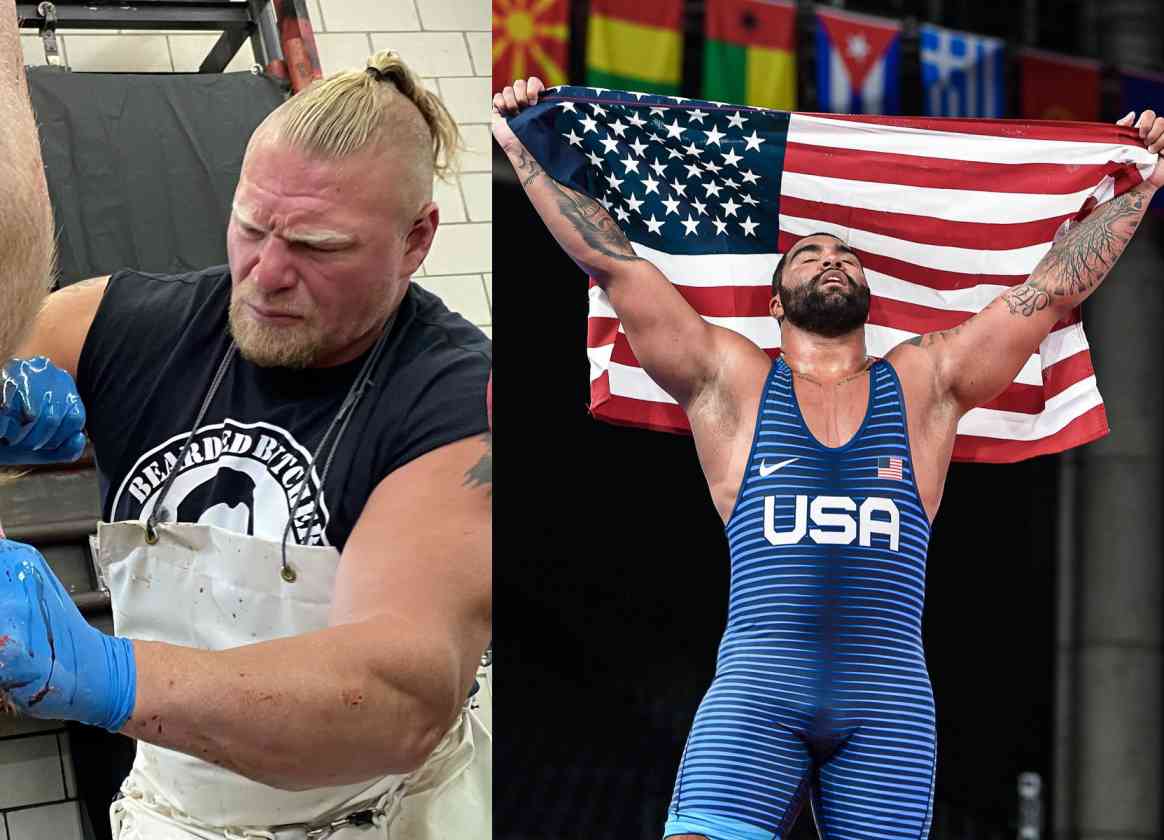WWE planning to have Olympic champion vs Brock Lesnar match