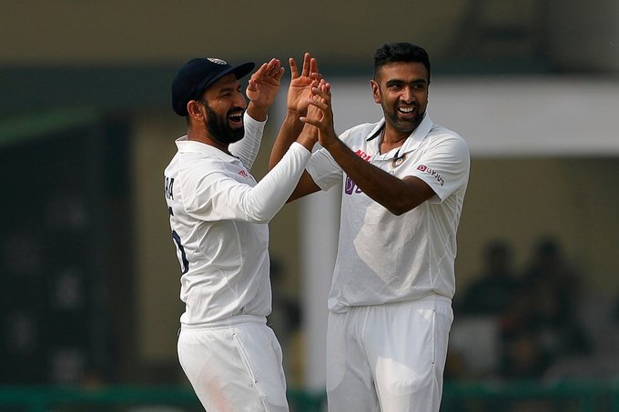 R Ashwin becomes the third most successful bowler in test for India