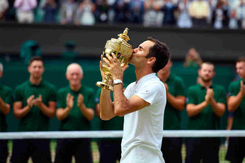 2003 to 2017:Roger Federer transformation with every Wimbledon title