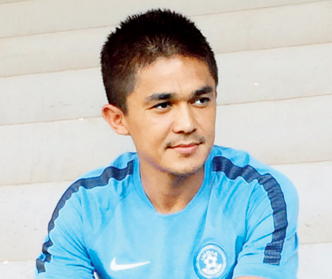Interesting facts about Sunil Chhetri , captain of Indian football team.