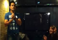 Watch MS Dhoni dancing on the beats to impress his wife.