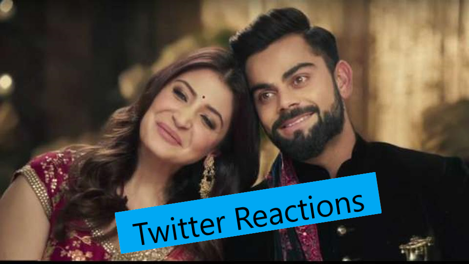 Virat Kohli and Anushka Sharma wedding news created storm on Twitter,here are the best tweets | Virushka | Virat Anushka marriage