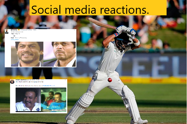 Social media attacks Indian team after a poor batting display in first test