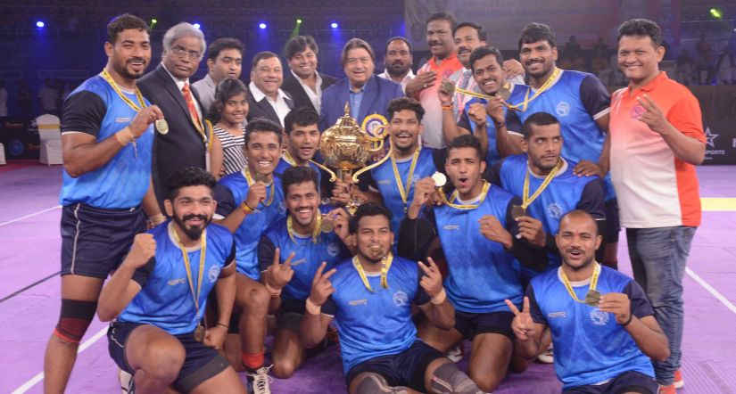 Maharashtra defeats Services in Senior National Kabaddi Championships