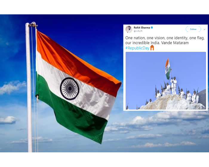 Indian sport fraternity wish the nation as India celebrates its 69th Republic day