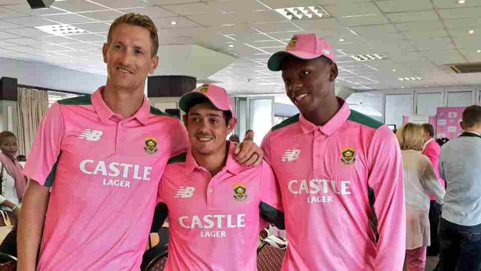 Revealed: Why South African team wears pink Jersey.