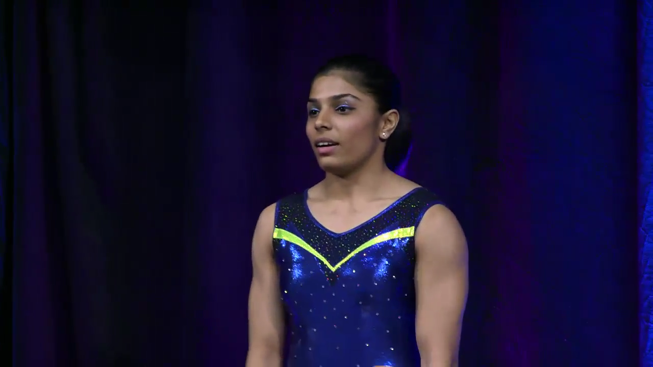 Aruna Budda Reddy creates history by winning bronze at 2018 Gymnastics World Cup