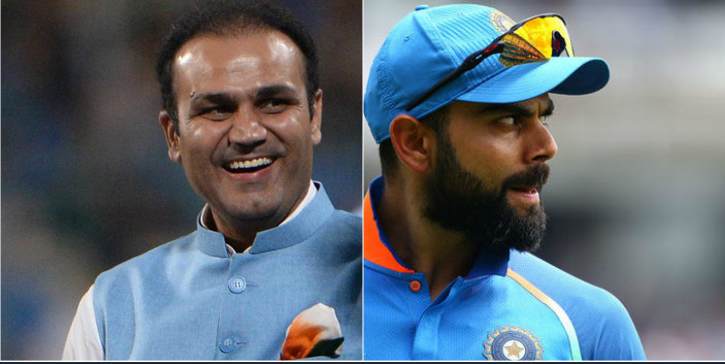 Virender Sehwag predicts the number of centuries Kohli will hit in ODIs