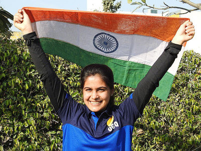 India's young shooting sensation Manu Bhaker strikes successive 2nd gold.