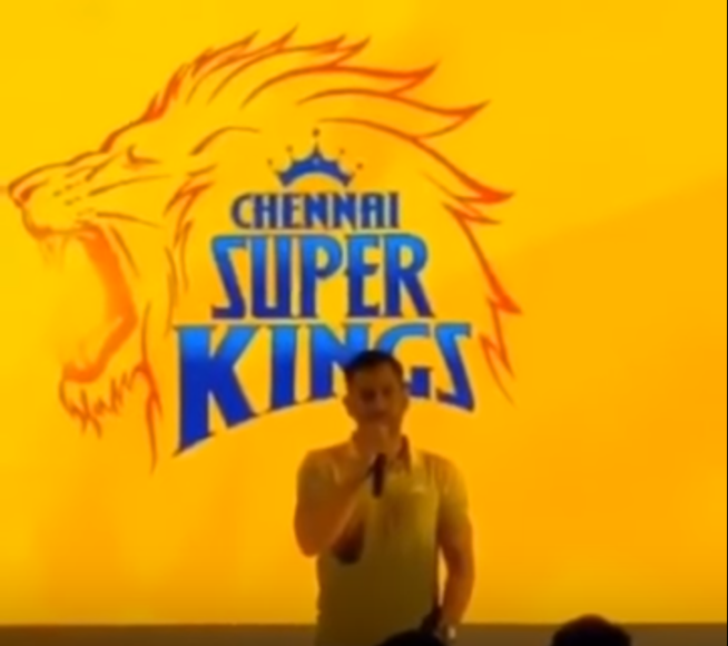 Video: MS Dhoni gets emotional while speaking on return of Chennai Super Kings