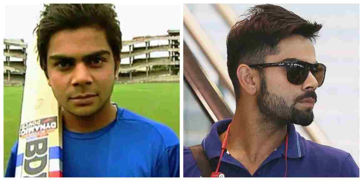 Virat Kohli Hairstyle and beard styles that raised his style quotient.