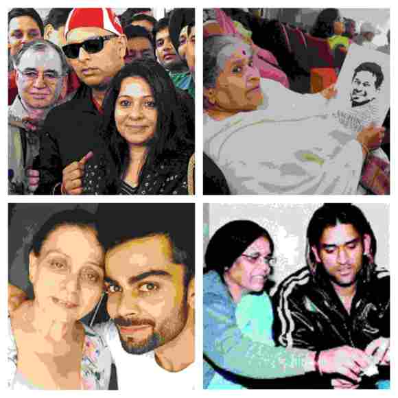 mothers of Indian cricketers