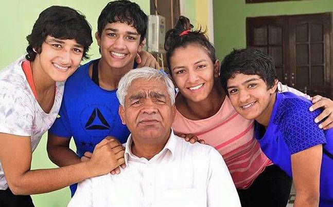 Four of the Phogat Sisters dropped from Asiad camp.