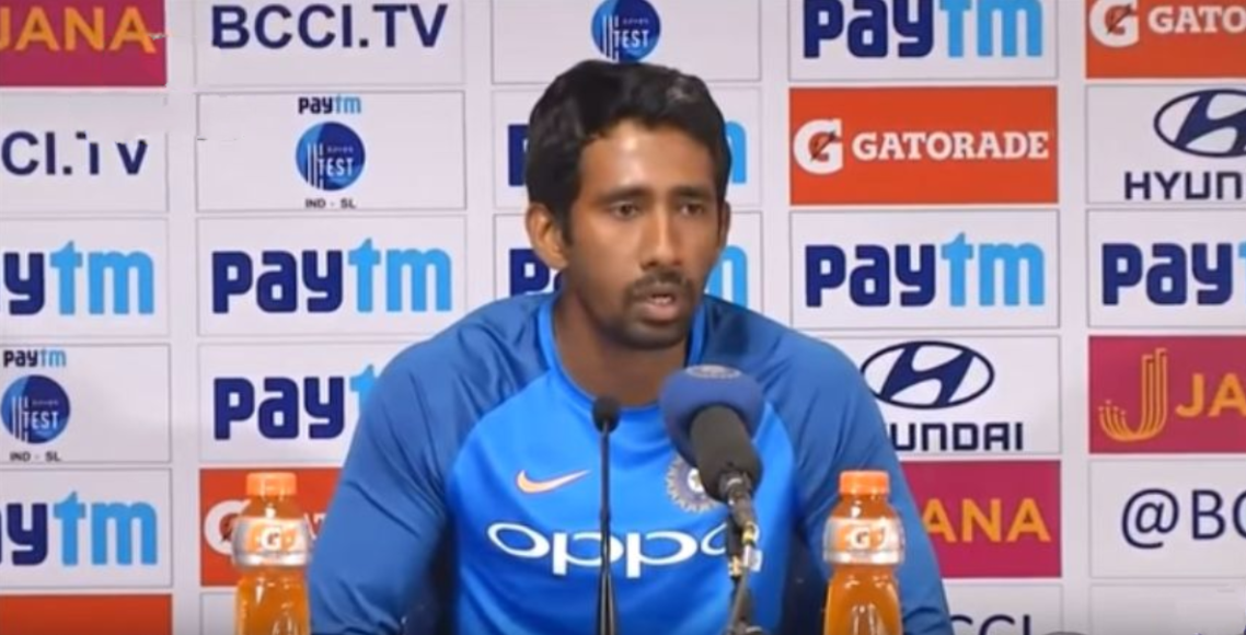 Wriddhiman Saha injured for Afghan test. 3 possible replacements for him