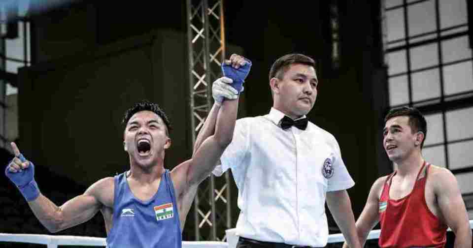 N Lalbiakkima stuns Olympic champion Hasanboy Dusmatov