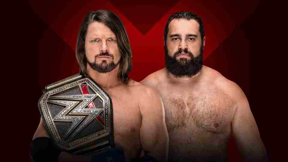 2018 WWE Extreme Rules, WWE Extreme Rules 2018 results- Rusev vs AJ Styles