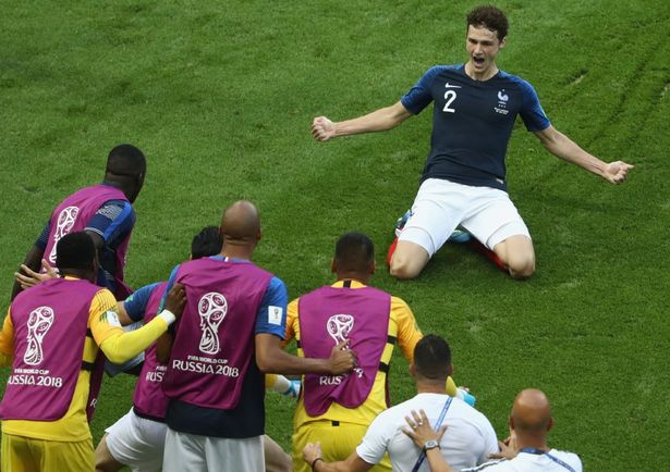 Benjamin Pavard wins 2018 World Cup goal of the tournament award