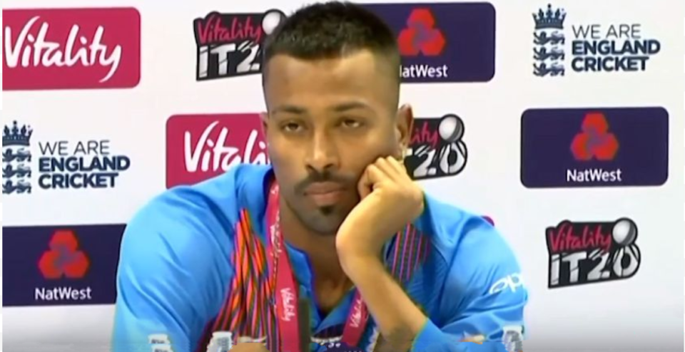 Pandya credits Rohit Sharma for India's T20 series win over England