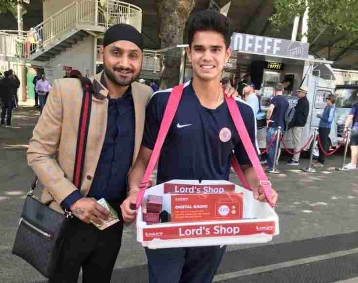 Harbhajan Singh spots Arjun Tendulkar indulged in an interesting job at Lords