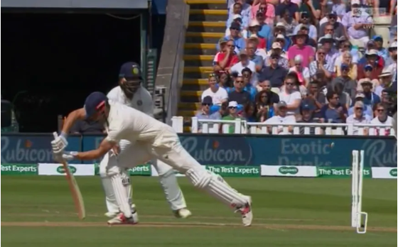 Watch: R Ashwin bowls a beauty to send Alastair cook packing