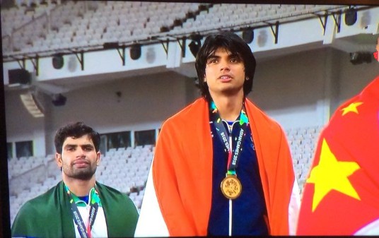 Asian Games 2018: Twitter buzz with congratulatory messages as Neeraj Chopra wins gold in men's javelin throw