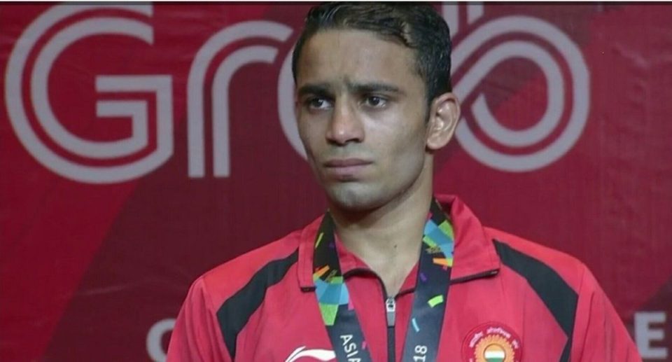 Asian Games gold medallist Amit Phangal to consider training in USA for move to 52kg