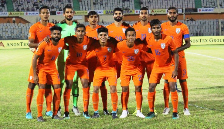 Indian football team pip Sri Lanka 2-0 in SAFF Championships 2018