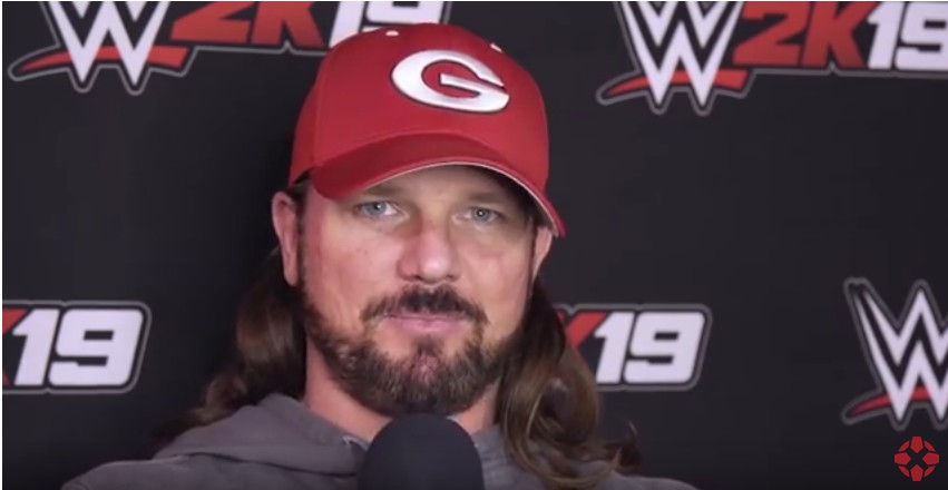 AJ Styles explains when he will cut his long hair