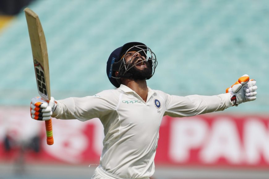 Twitter celebrates the maiden test century of Ravindra Jadeja