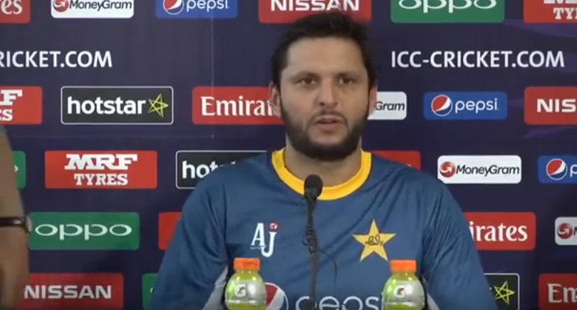 Shahid Afridi says Pakistan should leave "Kashmir"