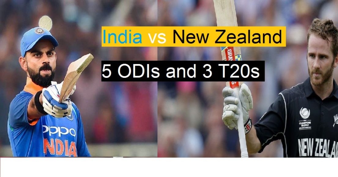 India vs New Zealand 2019 schedule, match timings and broadcasting info