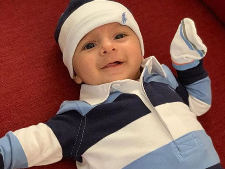 Sania Mirza shares first photograph of her son "Izhaan"