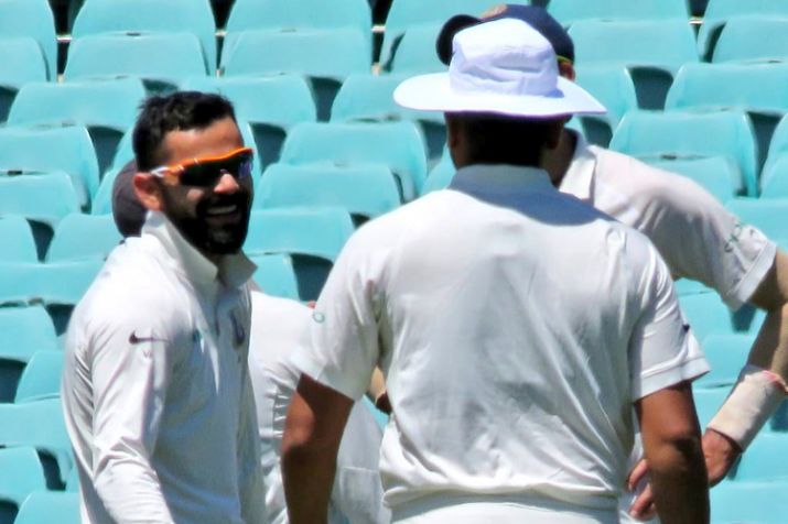 In video: Virat Kohli could not control his laughter after picking a wicket in practise match
