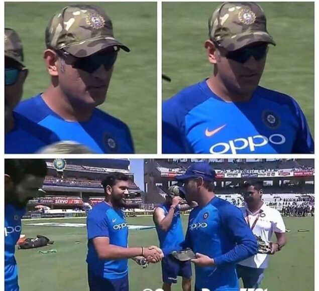 In pictures: Indian team wears army cap to pay tribute to Pulwama victims