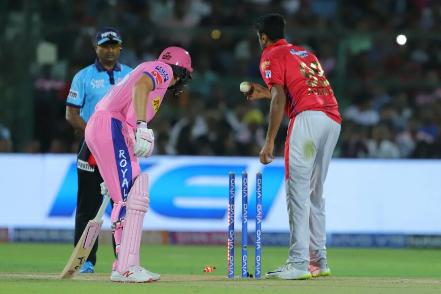 RR vs KXIP: Jos Buttler dismissed in a controversial run out from R Ashwin, watch video
