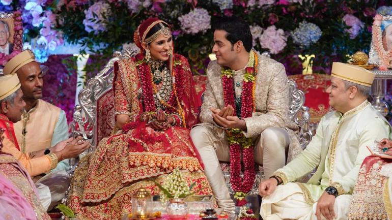 In pictures: Cricketers grace Akash Ambani-Shloka Mehta wedding ceremony