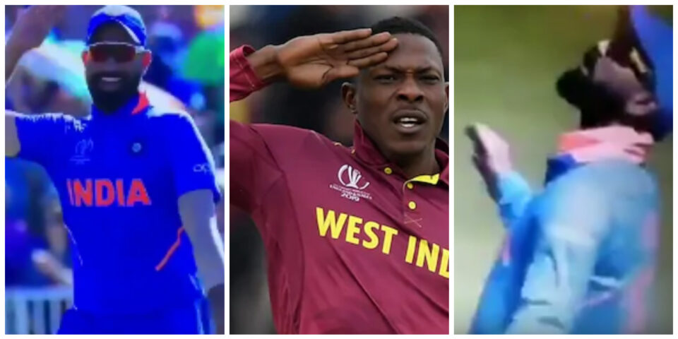 Watch: Virat Kohli and Mohammed Shami copy Sheldon Cottrell's style of "salute celebration"