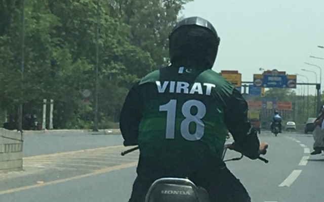 Virat Kohli spotted riding bike on the streets of Lahore, know why