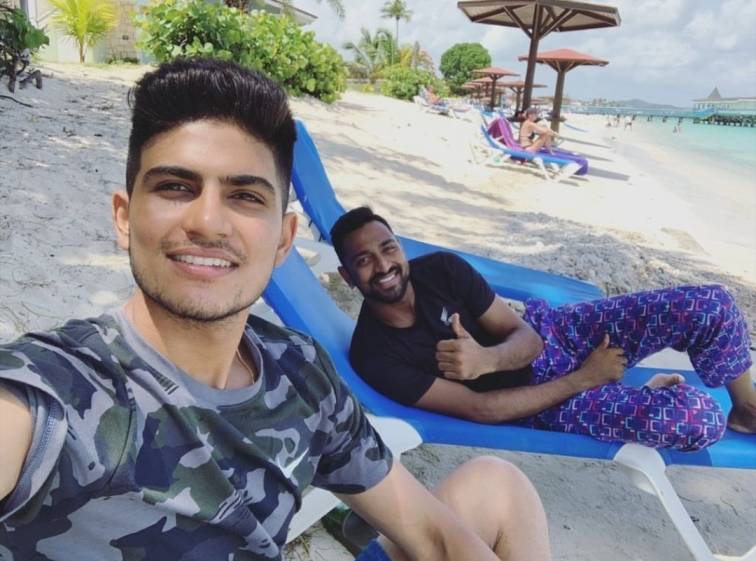 In pics: Team India members enjoy their off-time on the beaches of West Indies