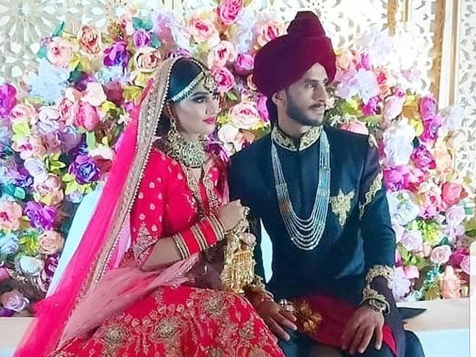 In pics: Pakistani cricketer Hassan Ali marries beautiful Indian girl in Dubai