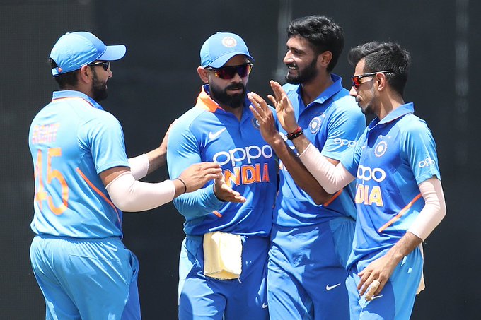 Indian squad for three match T20 series against South Africa 2019