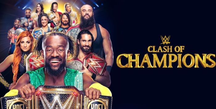2019 clash of champions results- Rollins vs Strowman