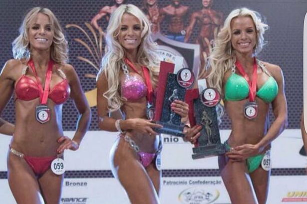 This trio of bodybuilder sisters are photocopies of each other, you'll be surprised