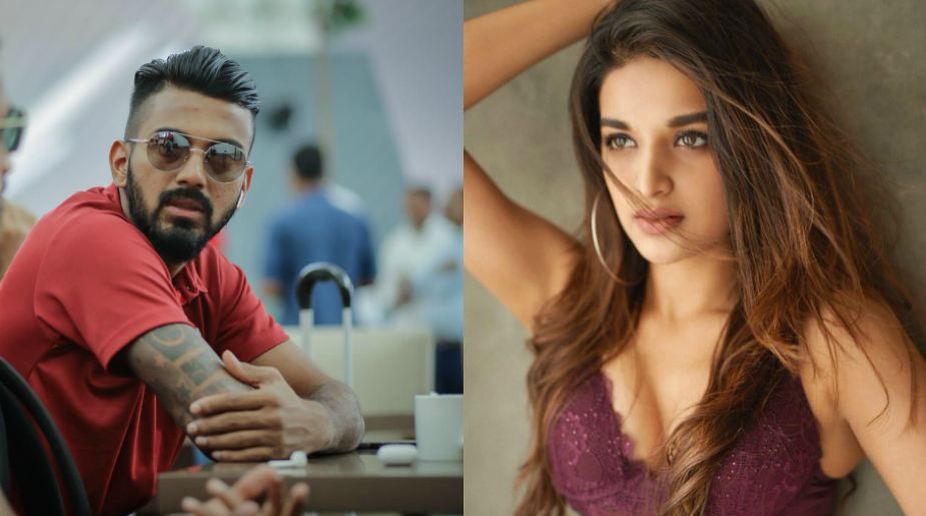 Bollywood actress Nidhhi Agerwal reacts to rumours of dating KL Rahul